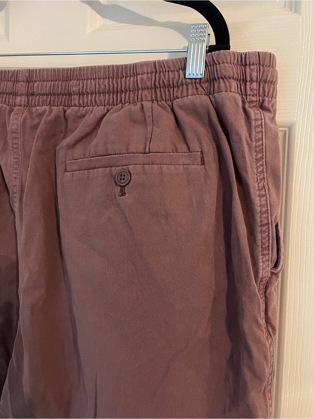 J.Crew Garment Dyed Casual Drawstring Shorts Men’s XL Mauve Beach Coastal - Picture 8 of 9